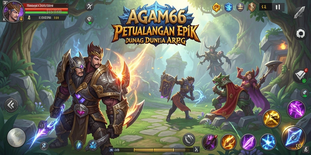 Gameplay ARPG yang menakjubkan dan penuh aksi di AGAM66.