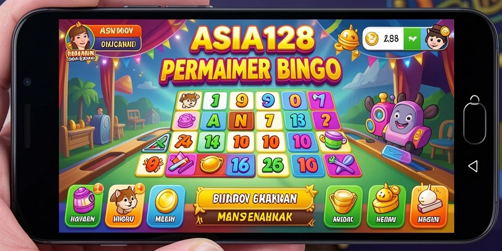 Tampilan gameplay seru dari ASIA128 Bingo.