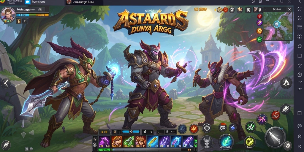 Tampilan gameplay ASIA918 yang mendebarkan dalam aksi ARPG.