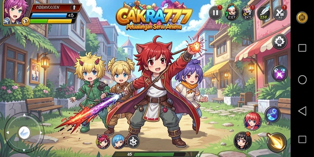 Tampilan gameplay seru dalam CAKRA777 yang penuh aksi.