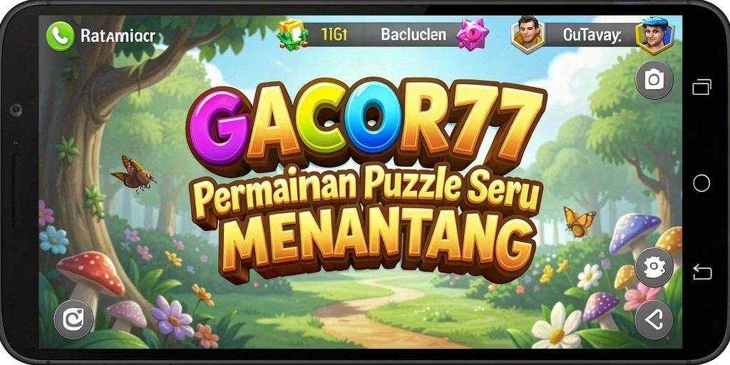Tampilan gameplay menantang dari GACOR77 yang penuh warna dan seru.