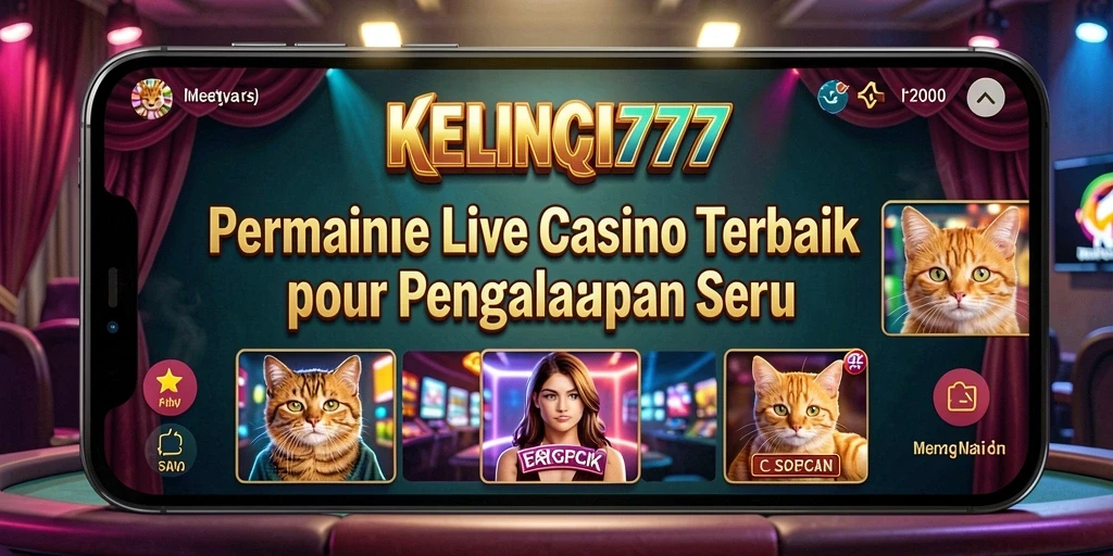 Tampilan gameplay KELINCI777 yang menarik dalam permainan Live Casino.