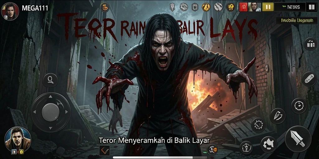Gameplay menyeramkan di dunia kegelapan yang menegangkan.
