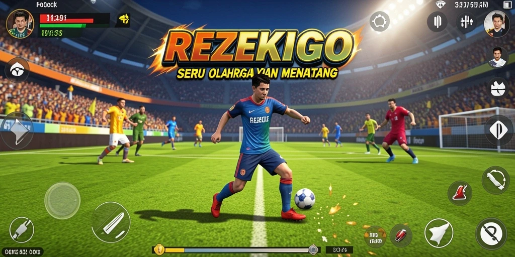 Gameplay seru dan menarik dalam REZEKIGO.