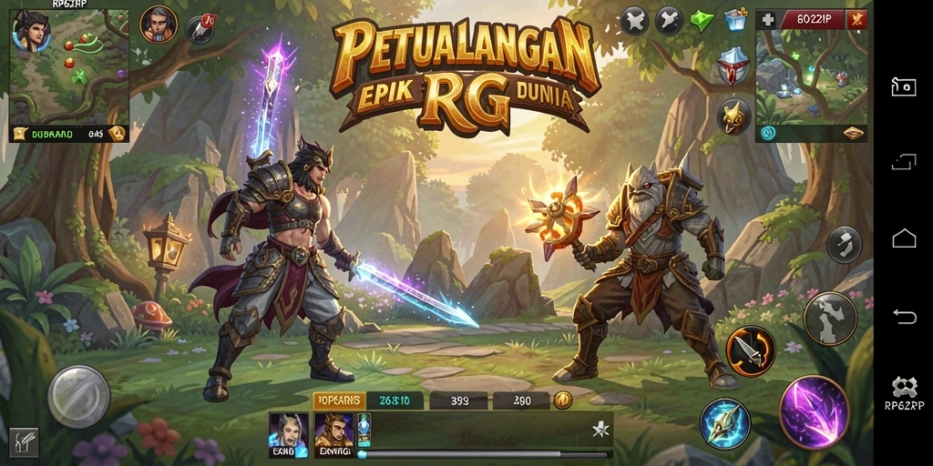 Tampilan gameplay RP62RP yang memukau dan mendebarkan.