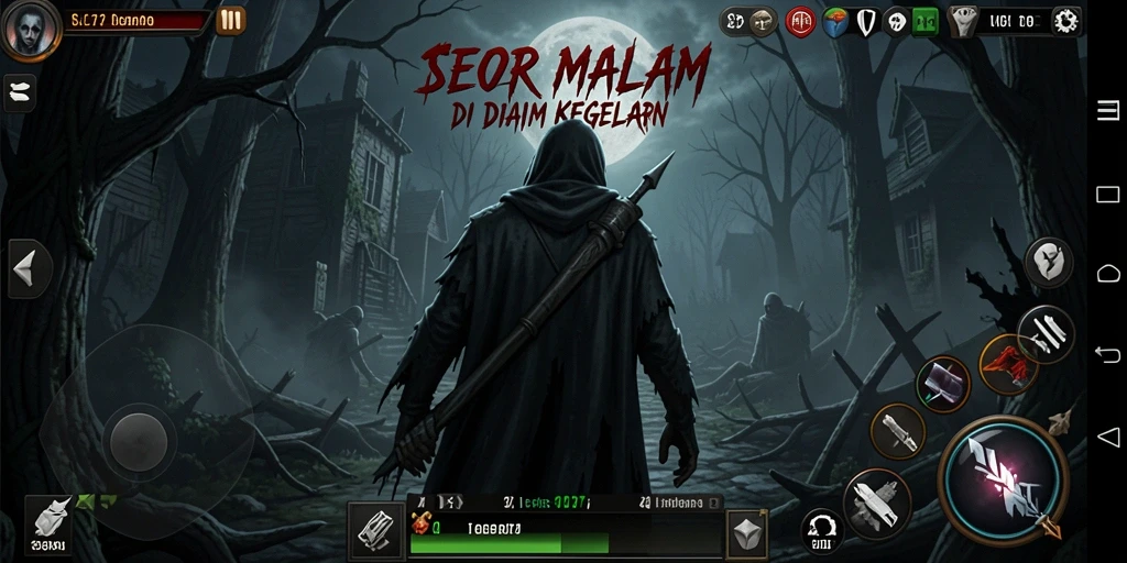 Tampilan gameplay menyeramkan di SL777 yang membuat jantung berdegup kencang.