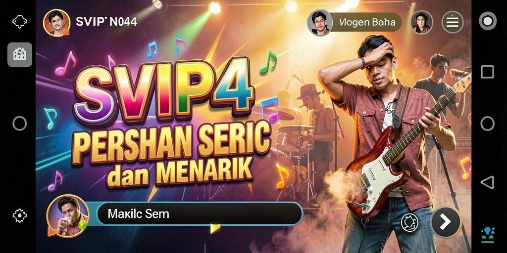 Tampilan menarik dari gameplay SVIP4 yang seru dan interaktif.