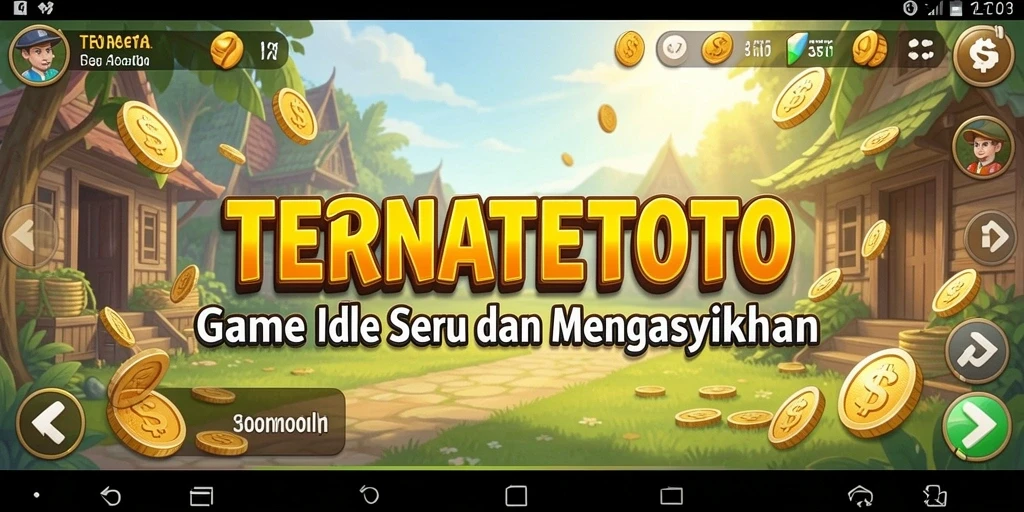 Tampilan menawan dari gameplay Idle TERNATETOTO.