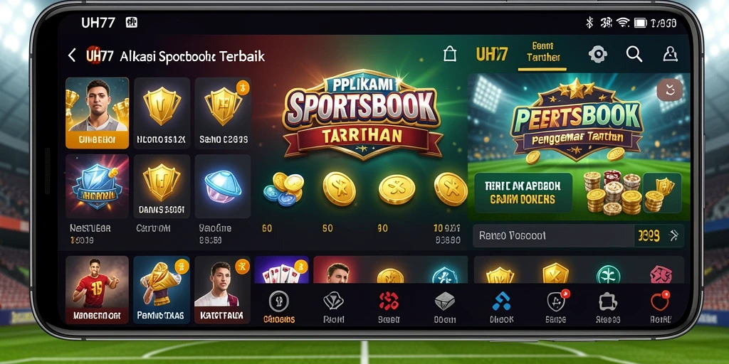 Tangkapan layar utama dari gameplay Sportsbook UH77 yang menarik.